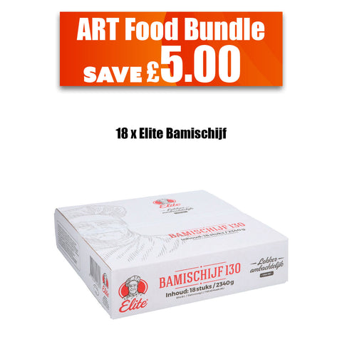 Art Foodshop Bundle Dutch Frozen Frikandel Pork Noodles Beef Bites Croquettes Box Of 4 - Image 3