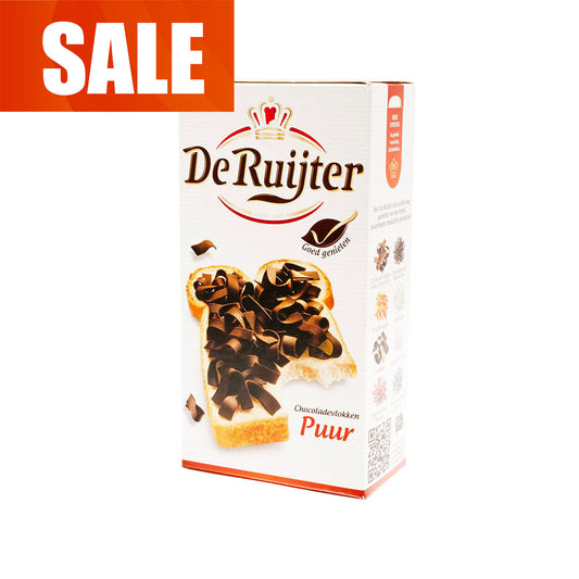 De Ruijter Dark Chocolate Flakes 300g - Dutch Food Company - Rich Taste of Netherlands. - Image 1