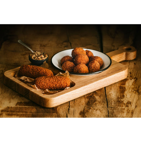 De Bourgondiër OVEN Croquettes For Oven & Airfryer - 20x100g - Crispy Dutch Treat - Delicious Pulled Meat - Image 3