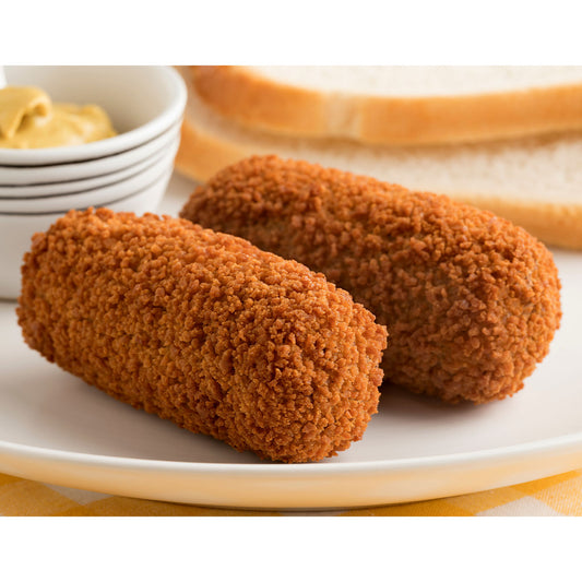 Premium Beckers Artisan Beef Croquettes - 18x100g - Perfect for Snacking or Sharing - Dutch Food - Image 2