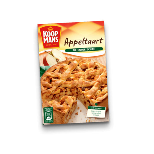 Koopmans Mix For Authentic Dutch Apple Tart - Easy-to-Use Mix From ART Food Store - Delicious Appeltaart - Image 1