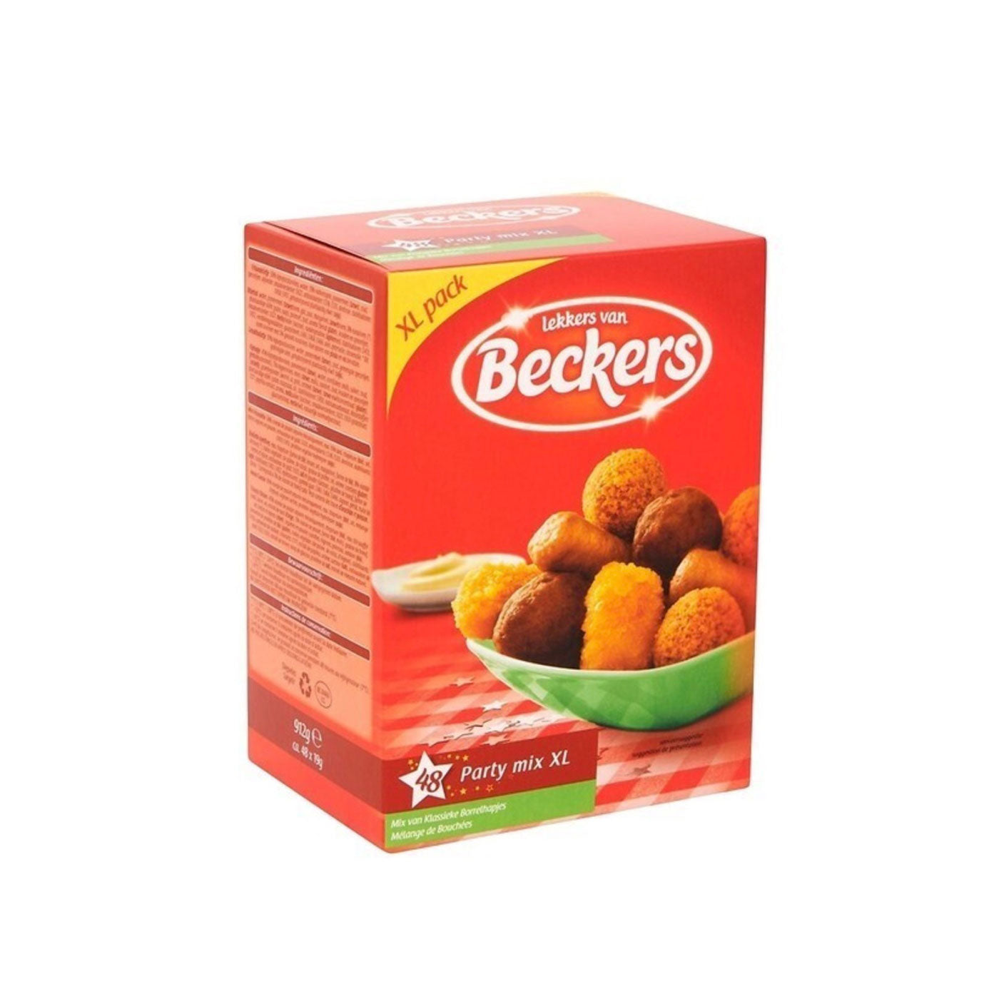 Beckers Party Mix - Frikandelles, Chicken Crockers, Beef Bitterballs & Spicy Minced Meat Balls 48x19g - Image 3